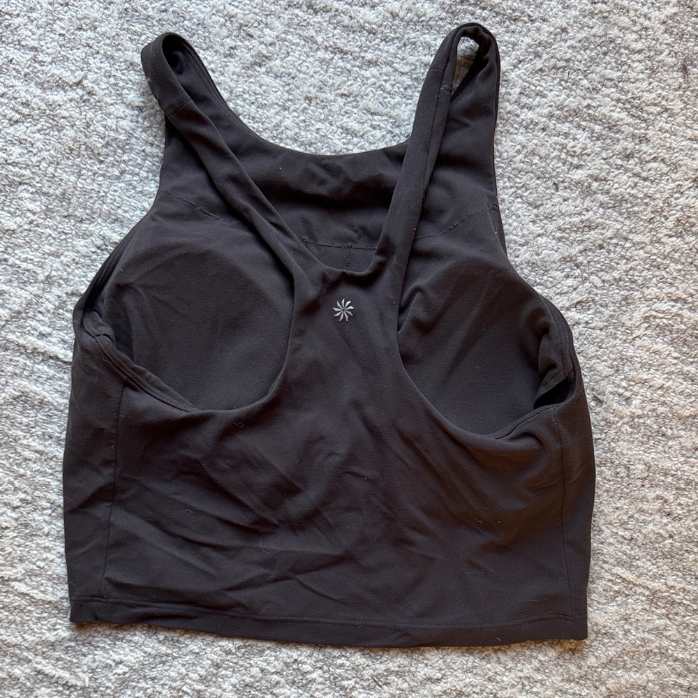 Athleta Dark brown “Truffle” Purpose Sports Bra
